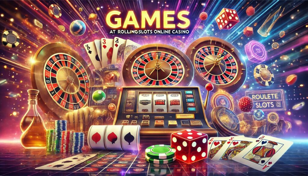 Games at RollingSlots Online Casino