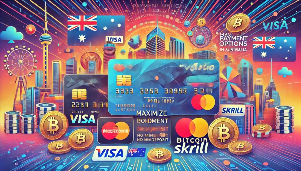 Maximize Payment Options for Deposits and Withdrawals at Online Casinos in Australia with No Minimum Deposit